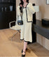 Knitted Dress With Cardigan Sets